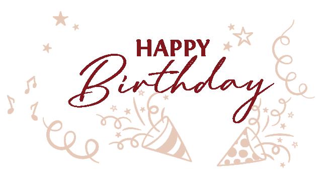 Design: Motiv: Happy Birthday